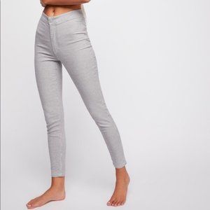 Free People Belle Striped Skinny High Rise…